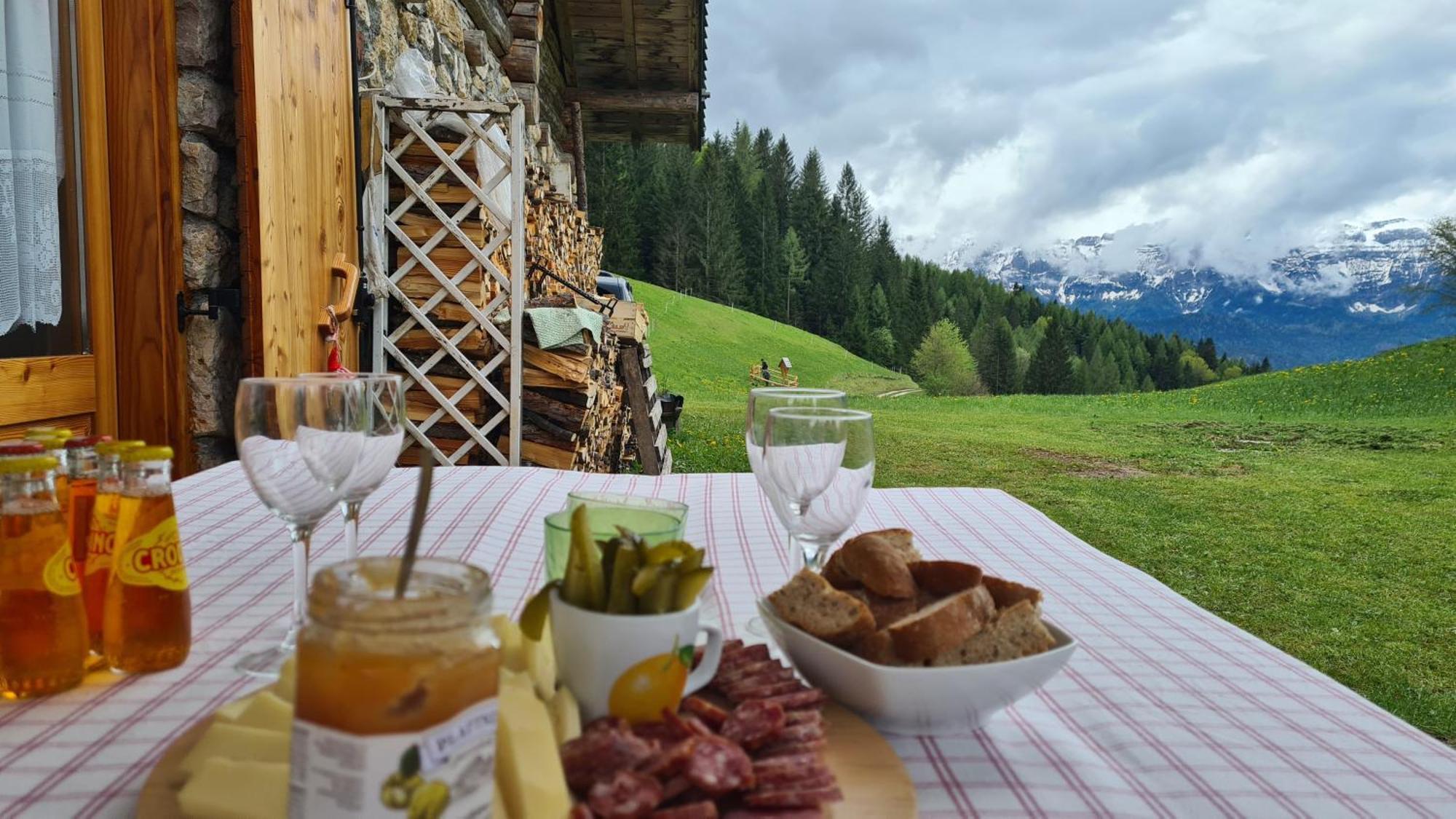 Baita Pra Petina Pale Di San Martino Siror Zewnętrze zdjęcie